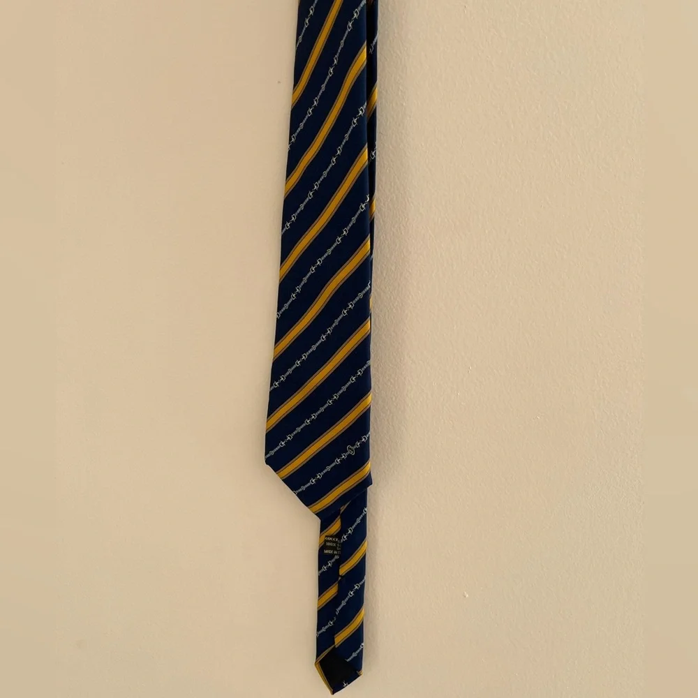 Vintage Gucci Men’s Silk Tie 1970s - Picture 2 of 6